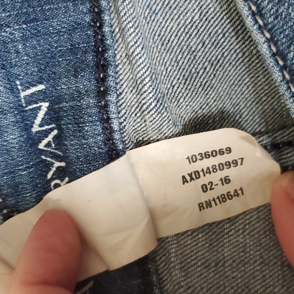 Lane Bryant Boyfriend Distressed ripped Bleach splatter Jeans Size 18 - Picture 9 of 15